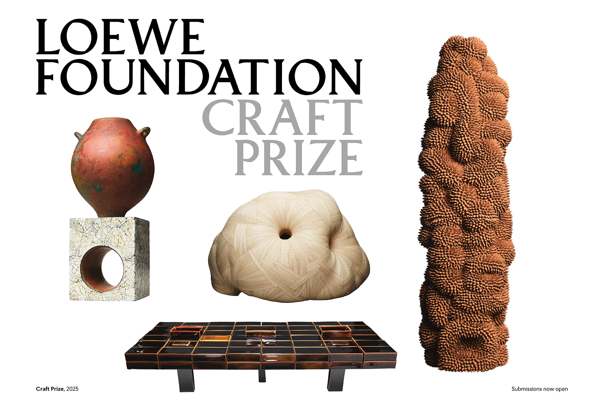 Loewe Foundation Opens Submissions for the Next Edition of the Loewe Foundation Craft Prize